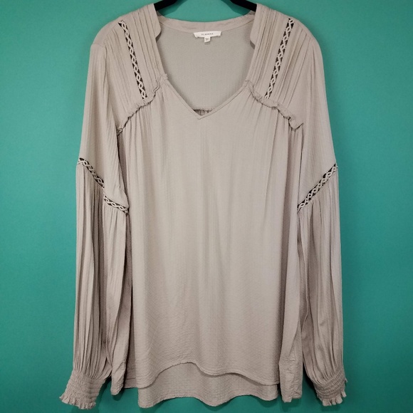 Pleione Tops - Pleione Flowy Lightweight Airy Romantic Boho Top